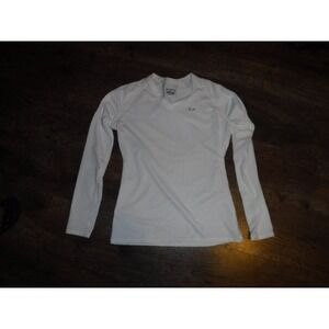 Under Armour Womens HeatGear Tech Loose Fit Long‎ Sleeve V-Neck Shirt